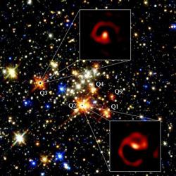 Each of the five bright red 